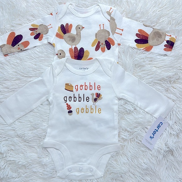 Carter’s Baby Boys Thanksgiving Set - Picture 2 of 7